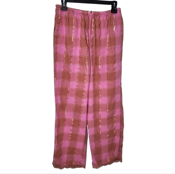 Victoria Secret pink plaid pajama pants - Picture 1 of 7